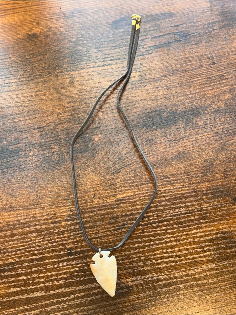 Authentic Flint Handmade Arrowhead Necklace